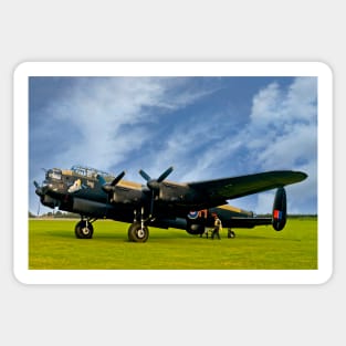 RAF Lancaster Bomber Sticker